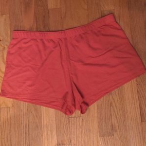 Orange Sleep Shorts
